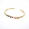 Rainbow Bangles Copper Colorful Crystal Zircon Gold Jewelry